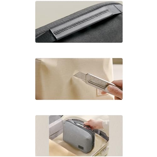 Multifunctional Digital Products Storage Bag Data Cable Charging Adapter Organiser Case Large Capacity for Daily Travel Electronics Organiser