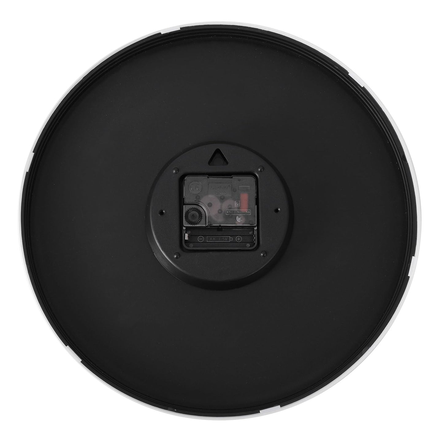 GEOKILO 12 Inch Luminous Wall Clocks, Silent Wall Clock Non Ticking, Wooden Modern Round Clock with Night Light, Decorative Wall Clock for Kitchen Office Bedroom (Battery Not Included)