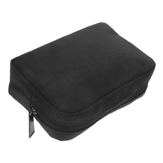 CTIRCHIU Portable Digital Accessories Organizer Bag Compact Travel Electronics Case with Storage Sleek Gray Cosmetic Pouch for Men and Women Lightweight Cable and Gadget Carrying Case