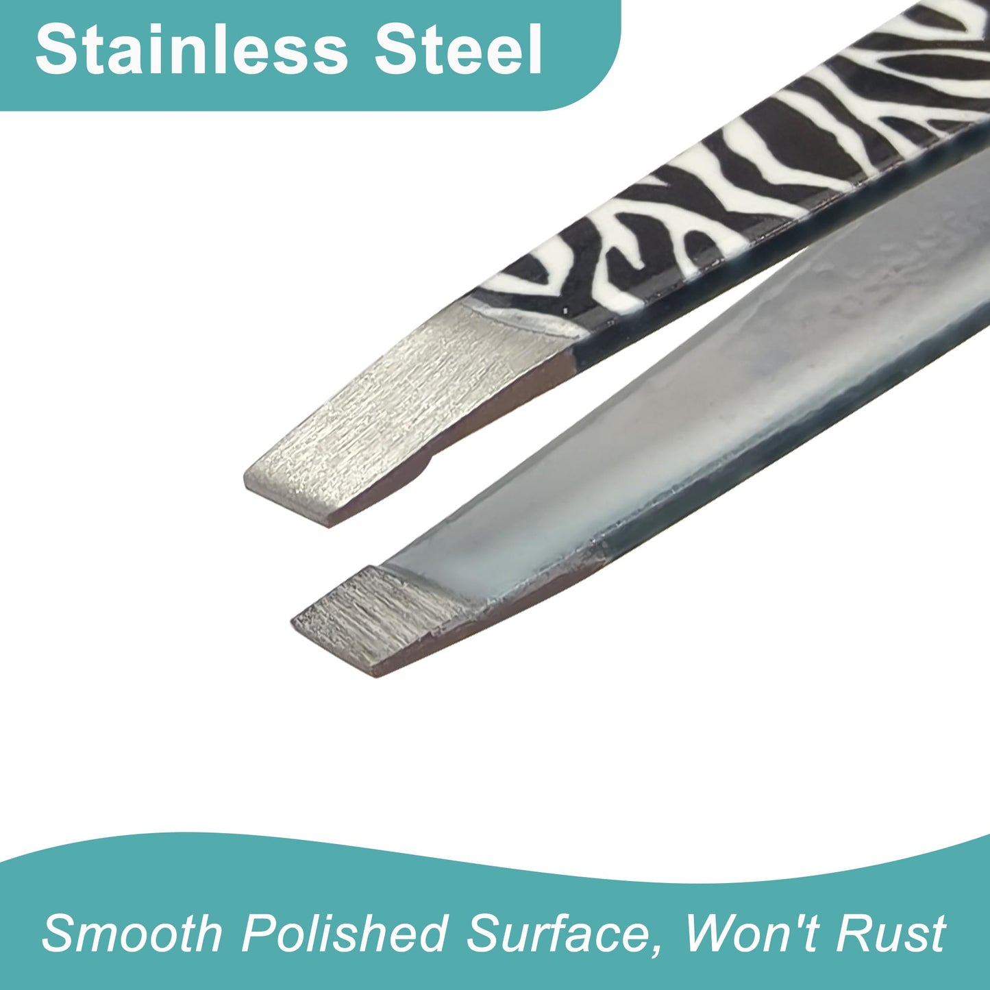 3pcs Animal Shaped Slanted Tweezers Set for Eyebrow and Facial Hair Removal – Precision Eyelash Tweezers for Beauty Tools Kits Travel Use and Daily Grooming