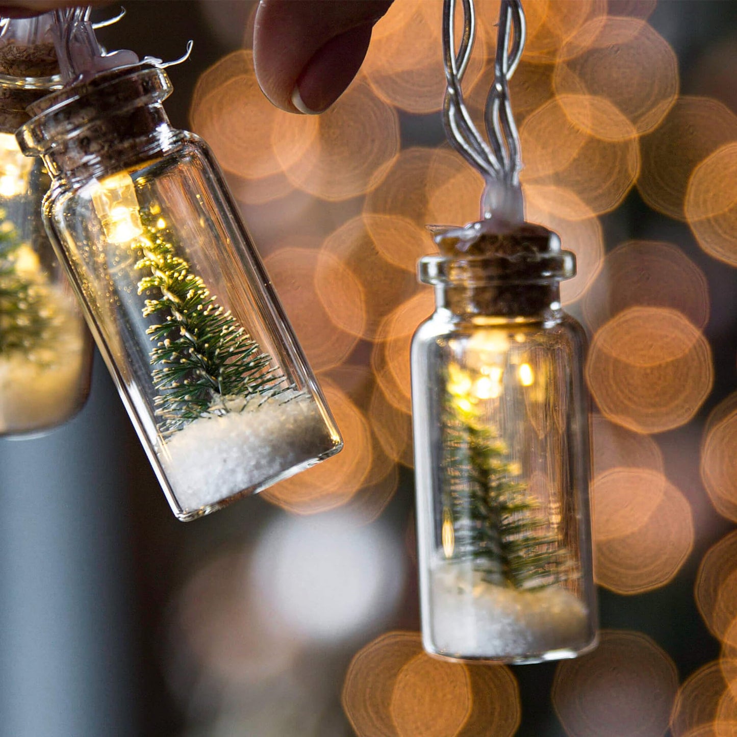 15 Pack Small Glass Bottles with Cork, 2 ml Tiny Glass Jars with Lids - Mini Glass Bottles for DIY Crafts, Wedding, Halloween, Christmas Decoration